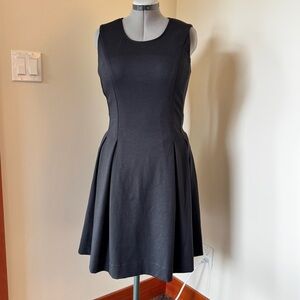 Lord & Taylor Black Fit & Flare Dress Sleeveless Cocktail Dress Size 10 LBD
